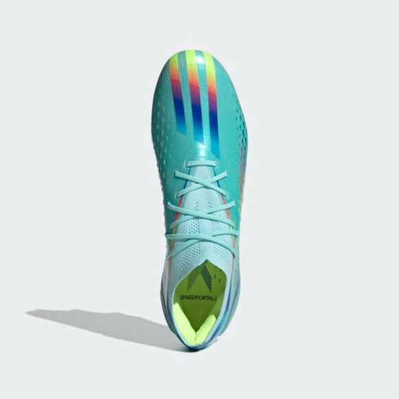 Adidas X Speedportal.1 SG Mens Soccer Cleats Blue GW8442 NEW Multi Sz - Picture 3 of 9